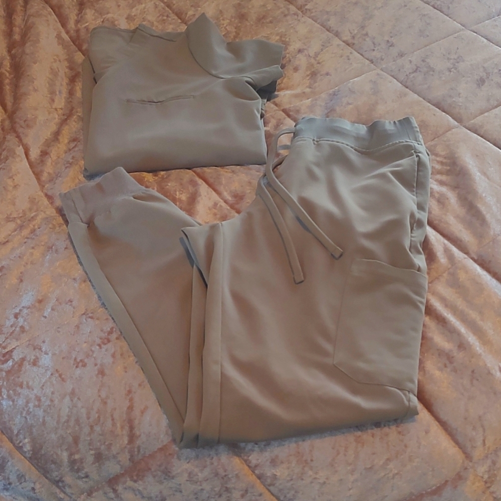 Women's Tan Joggers